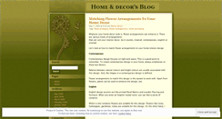 Desktop Screenshot of homeanddecor.wordpress.com