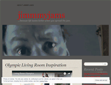 Tablet Screenshot of jimmmyjams.wordpress.com