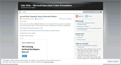 Desktop Screenshot of juliomelonet.wordpress.com