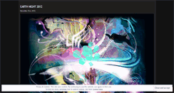 Desktop Screenshot of earthnight.wordpress.com