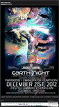 Mobile Screenshot of earthnight.wordpress.com