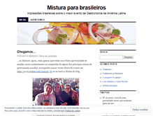 Tablet Screenshot of misturaparabrasileiros.wordpress.com