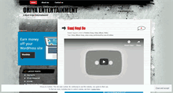 Desktop Screenshot of oriyaentertainment.wordpress.com