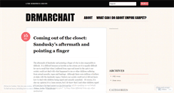Desktop Screenshot of drmarchait.wordpress.com