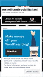 Mobile Screenshot of msimilitantisocialiitaliani.wordpress.com