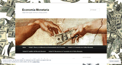 Desktop Screenshot of economiamonetariauca.wordpress.com