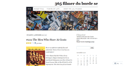 Desktop Screenshot of 365filmer.wordpress.com