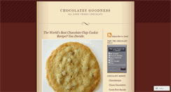 Desktop Screenshot of chocolateygoodness.wordpress.com