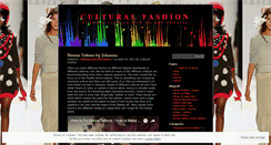 Desktop Screenshot of project5culturalanalysis.wordpress.com