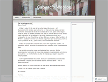 Tablet Screenshot of gabyac.wordpress.com