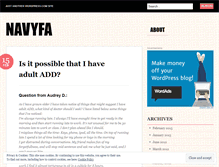 Tablet Screenshot of navyfa.wordpress.com