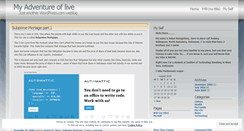 Desktop Screenshot of master14.wordpress.com