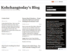 Tablet Screenshot of kohchangtoday.wordpress.com