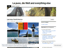 Tablet Screenshot of lapuce.wordpress.com