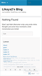 Mobile Screenshot of likaya2.wordpress.com