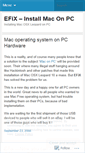 Mobile Screenshot of efixmaconpc.wordpress.com