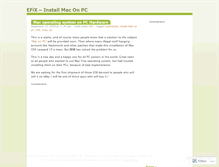 Tablet Screenshot of efixmaconpc.wordpress.com