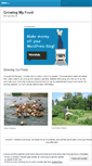 Mobile Screenshot of growingmyfood.wordpress.com