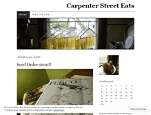 Tablet Screenshot of carpenterstreeteats.wordpress.com