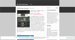 Desktop Screenshot of myfirstgossipblog.wordpress.com