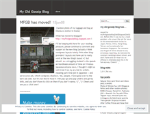 Tablet Screenshot of myfirstgossipblog.wordpress.com