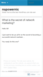 Mobile Screenshot of napowernic.wordpress.com
