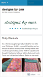 Mobile Screenshot of designsbycmr.wordpress.com