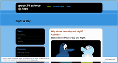 Desktop Screenshot of hhpsscience.wordpress.com