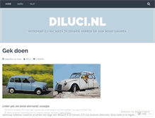 Tablet Screenshot of diluci.wordpress.com