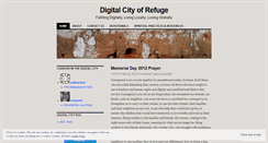 Desktop Screenshot of digitalcityofrefuge.wordpress.com