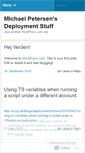 Mobile Screenshot of osdeploy.wordpress.com