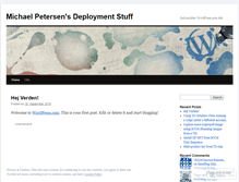Tablet Screenshot of osdeploy.wordpress.com