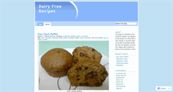 Desktop Screenshot of dairyfreerecipes.wordpress.com