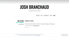 Desktop Screenshot of joshbranchaud.wordpress.com