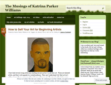 Tablet Screenshot of katrinaparkerwilliams.wordpress.com