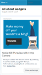 Mobile Screenshot of gadgetspk.wordpress.com