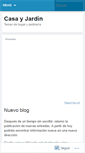 Mobile Screenshot of casayjardin.wordpress.com