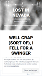 Mobile Screenshot of lostinnevada.wordpress.com