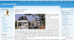 Desktop Screenshot of indiaexplored.wordpress.com