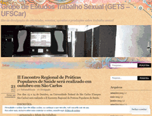 Tablet Screenshot of grupodeestudostrabalhosexual.wordpress.com