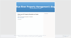 Desktop Screenshot of blueriverpm.wordpress.com