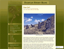 Tablet Screenshot of dambata.wordpress.com