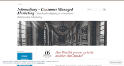 Desktop Screenshot of infomediary.wordpress.com