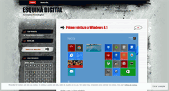 Desktop Screenshot of esquinadigital.wordpress.com