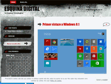 Tablet Screenshot of esquinadigital.wordpress.com