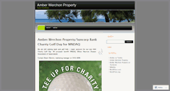 Desktop Screenshot of amberwerchon.wordpress.com