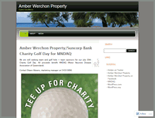 Tablet Screenshot of amberwerchon.wordpress.com