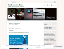 Tablet Screenshot of invented.wordpress.com