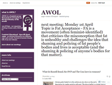 Tablet Screenshot of angrywomen.wordpress.com