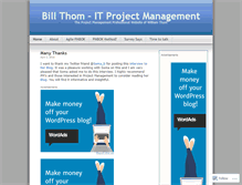 Tablet Screenshot of billtpmp.wordpress.com